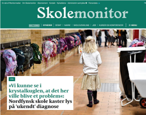 Artikel i Skolemonitor